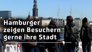 Hamburg bei Touristen sehr beliebt  Vor allem Orte am Wasser [upl. by Vocaay]