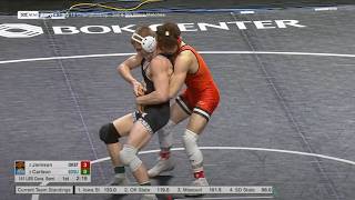 141lbs Tagen Jamison Oklahoma State vs Clay Carlson South Dakota State [upl. by Linn]