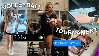 come to a VOLLEYBALL TOURNAMENT w me 🖤🏖️  the beach  packing amp grwm [upl. by Acsicnarf]