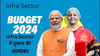 Some Powerful Good Stocks in Infra Sector for BUDGET 2024 [upl. by Esinned]