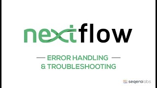 Error Handling and Troubleshooting  Nextflow Workshop 2022 [upl. by Truk]