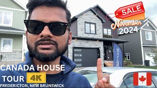 On SaleCanada house tour in 4k Fredericton  atlanticcanada realestate fredericton newbrunswick [upl. by Jobye]