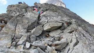 Wanderung vom Schwarzsee zur Hörnlihütte Matterhorn Base Camp [upl. by Madaih256]