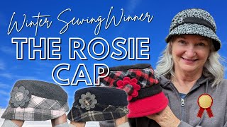 Hat School  The Rosie Cap  Sewing business WINNER Free pattern and tutorial [upl. by Weywadt768]