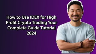 How to Use IDEX for High Profit Crypto Trading Your Complete Guide Tutorial 2024 [upl. by Ytsihc]