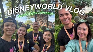 DISNEY WORLD TIANAS BAYOU ADVENTURE  The Laeno Family [upl. by Mirak]