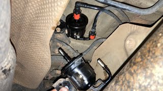 HOW to CHANGE the HIDDEN FUEL FILTER and a FREEby if you CAPTURE the INFORMATION [upl. by Eichman887]