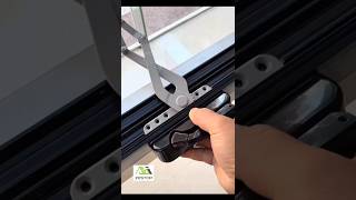 American style hand crank window opener windowopener hardware aluminiumwindows factory [upl. by Vallonia]