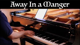 quotAway In A Mangerquot Piano Arrangement by David Hicken [upl. by Ahsinal157]