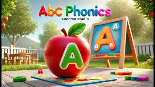 Phonics Song with TWO Words  A For Apple  ABC Alphabet Songs with Sounds for Children  kids songs [upl. by Libove]