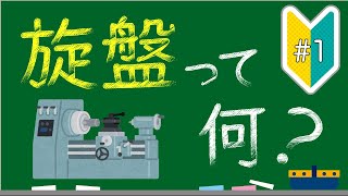 旋盤って何？【誰でもわかる旋盤加工1】 [upl. by Rombert921]