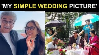 Neena Gupta surprises fans with neverbeforeseen wedding photo [upl. by Lory681]