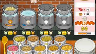 Papas Pastaria  All Standard Pastas Unlocked [upl. by Groscr]