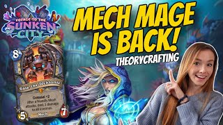 Mech Mage AND Allie back to Hearthstone  Voyage to the Sunken City  Theorycrafting Hearthstone [upl. by Attevad]