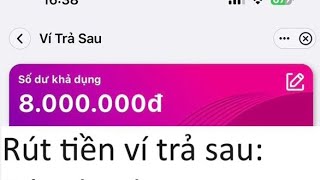 Cách rút tiền ví trả sau MOMO 2024 Rút nhanh phí rẻ uy tín [upl. by Nylasoj873]