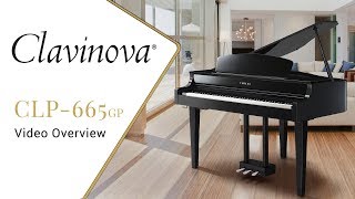 Discontinued  The CLP665GP Yamaha Clavinova [upl. by Enimaj46]