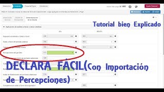 Tutorial declara fácil IGV Renta Sunat 2018 Importación de Percepciones [upl. by Yarased]