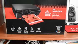 Unboxing impresora HP Deskjet 5525 [upl. by Eehtomit]