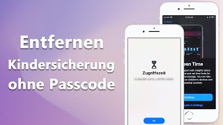 iPhone Kindersicherung entsperren Ohne Code 🚀1 Klick Bildschirmzeit umgehen 2023 [upl. by Erdeid]