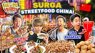 SURGA STREET FOOD amp UNIQUE SHOP DI CHINA NANLUOGUXIANG  WASEDABOYS WORLD TRIP 34 [upl. by Cardew]