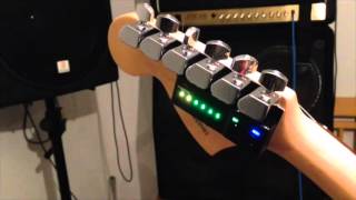 Tronical Typ C1 Tune Demo  Automatic Guitar Tuning  How It Works [upl. by Steddman]