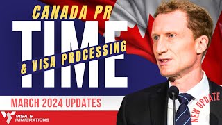 Canada PR amp Application Processing Time March 2024  Express Entry PNP  Canada Immigration News [upl. by Anilys538]