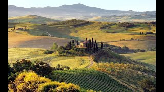 Tuscany from the air Rome [upl. by Sybille466]