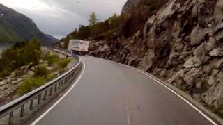 scania 143 with 25tonnes fresh fish  Hjelmeland Norway [upl. by Belda]