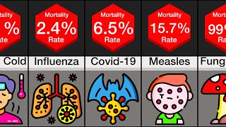 Comparison Most Deadly Diseases [upl. by Swee]