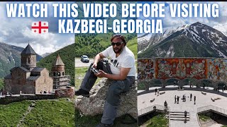 An Amazing Day Trip To Kazbegi Gudauri from Tbilisi  Turkey To Georgia [upl. by Doralynn]