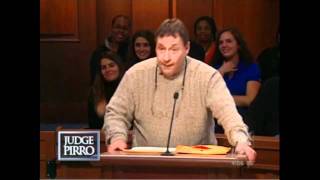 Charlie Sheen lookalike sues the funniest Defendant on Judge Pirro [upl. by Ailgna]