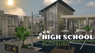 North Ridge High School 2M  TOUR  Bloxburg [upl. by Phillane]