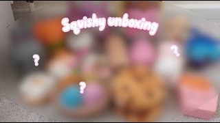 Squishy opening Unboxing used squishy packages 📦 [upl. by Yunick]