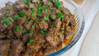 Liver Korma  قورمه جگر [upl. by Sesilu]