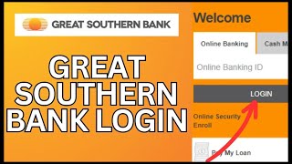 How to Login Great Southern Bank Account 2024 [upl. by Sillihp]