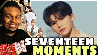 seventeen moments that make me audibly laugh REACTION [upl. by Ayouqat]