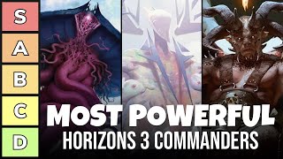 The Most Powerful Commanders of Modern Horizons 3  Tier List  MTG [upl. by Aihsik500]