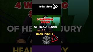 Warning Signs of Head Trauma headinjury braininjury [upl. by Nirre]