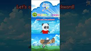 10 Little Airplanes  Song for Kids  Count 1 to 10 With EduFam Nursery Rhymes amp Kids Songs [upl. by Yesnil]