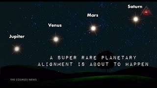 Super Rare Planetary Alignment From April 17 Four Planet To Line Up In A Rare Celestial Spectacle [upl. by Hunsinger]