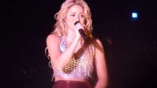 Shakira  Nothing else Matters Galaxie Amnéville  The Sun Comes Out Tour  Front Row HD [upl. by Yemiaj]