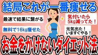 【有益】結局これが最強に痩せる！お金をかけないダイエット方法【ガルちゃん】 [upl. by Shifra]