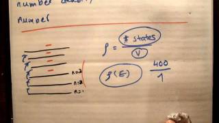 Quantum Statistics 12 a Density of states number density amp occupancy [upl. by Hcra801]