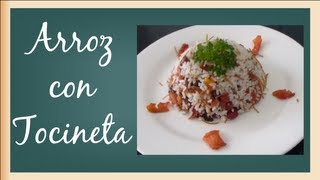 Arroz con Tocineta Receta para mis Nietos Receta de la Abuela Full HD [upl. by Navaj635]