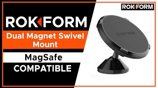 ROKFORM Dual Magnet Swivel Mount  MagSafe® Compatible [upl. by Dauf722]