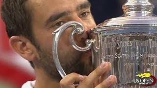 Raw Cilic Wins US Open for 1st Slam Title [upl. by Alida]