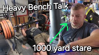 Angry Marine Heavy Bench Press Session Community lifter highlight tommyh5 sephist [upl. by Silyhp]