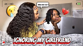 Testing My Girlfriends Patience Ignoring Prank [upl. by Daffy]