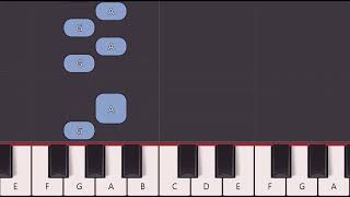 Basti Basti Parbat Parbat Play Along Piano Hindi Songs Tutorial [upl. by Aztinaj]