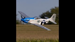 Eflite P51d Mustang 12m quotCripes AMighty 3rdquot [upl. by Darnok]